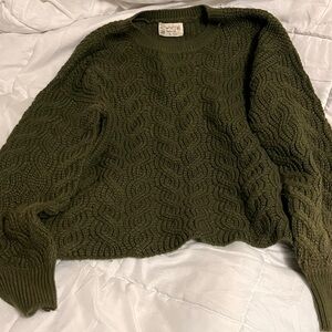 Knit sweater